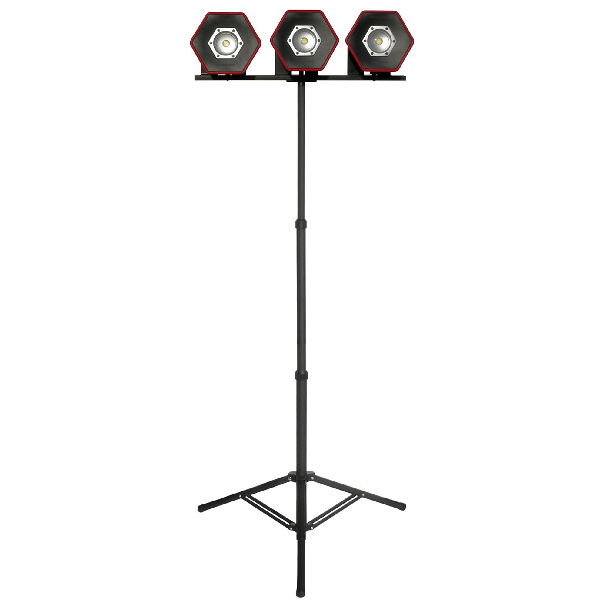 Maxxeon Lumenator Series Heavy-Duty Triple Head Telescopic Light, Model# MXN10153 --Tripod ONLY